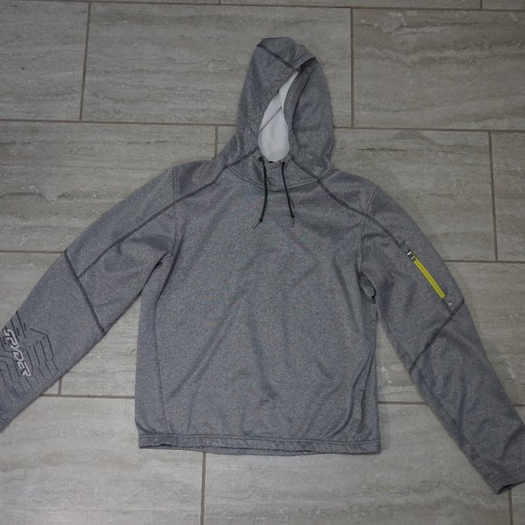 Spyder Other - Spyder Men's Active Pullover Hoodie Size Large Grey
